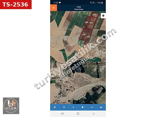 YENİKAPI DA 213 dönüm 2 adet DERİN KUYULU SATILIK ARAZİ